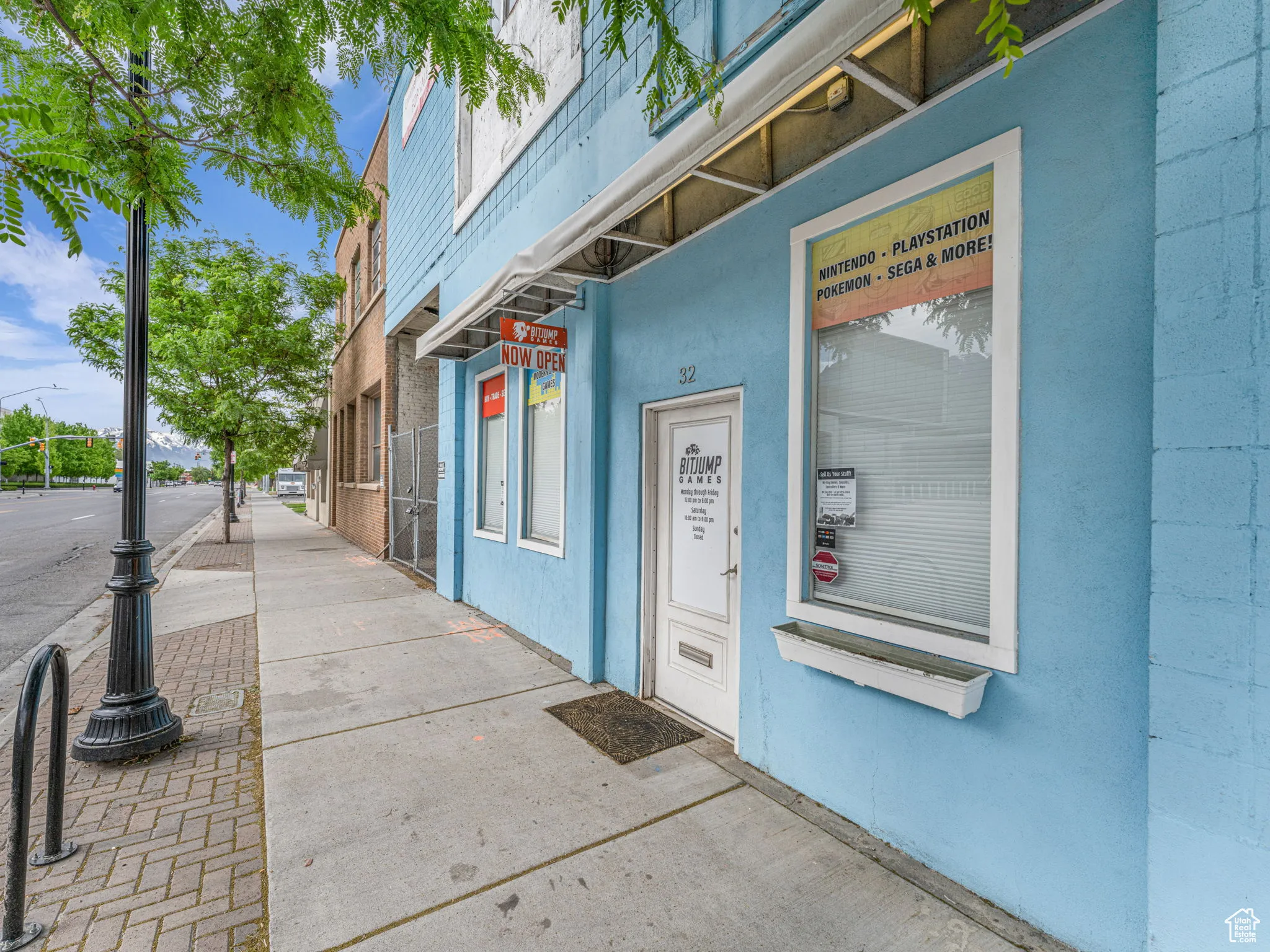 View of exterior entry