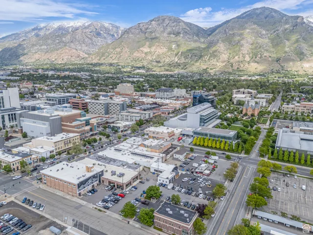 Drone / aerial view of mountains