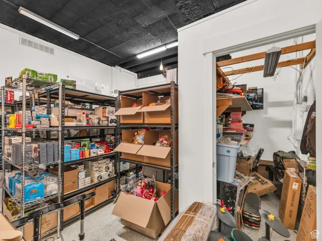 View of storage