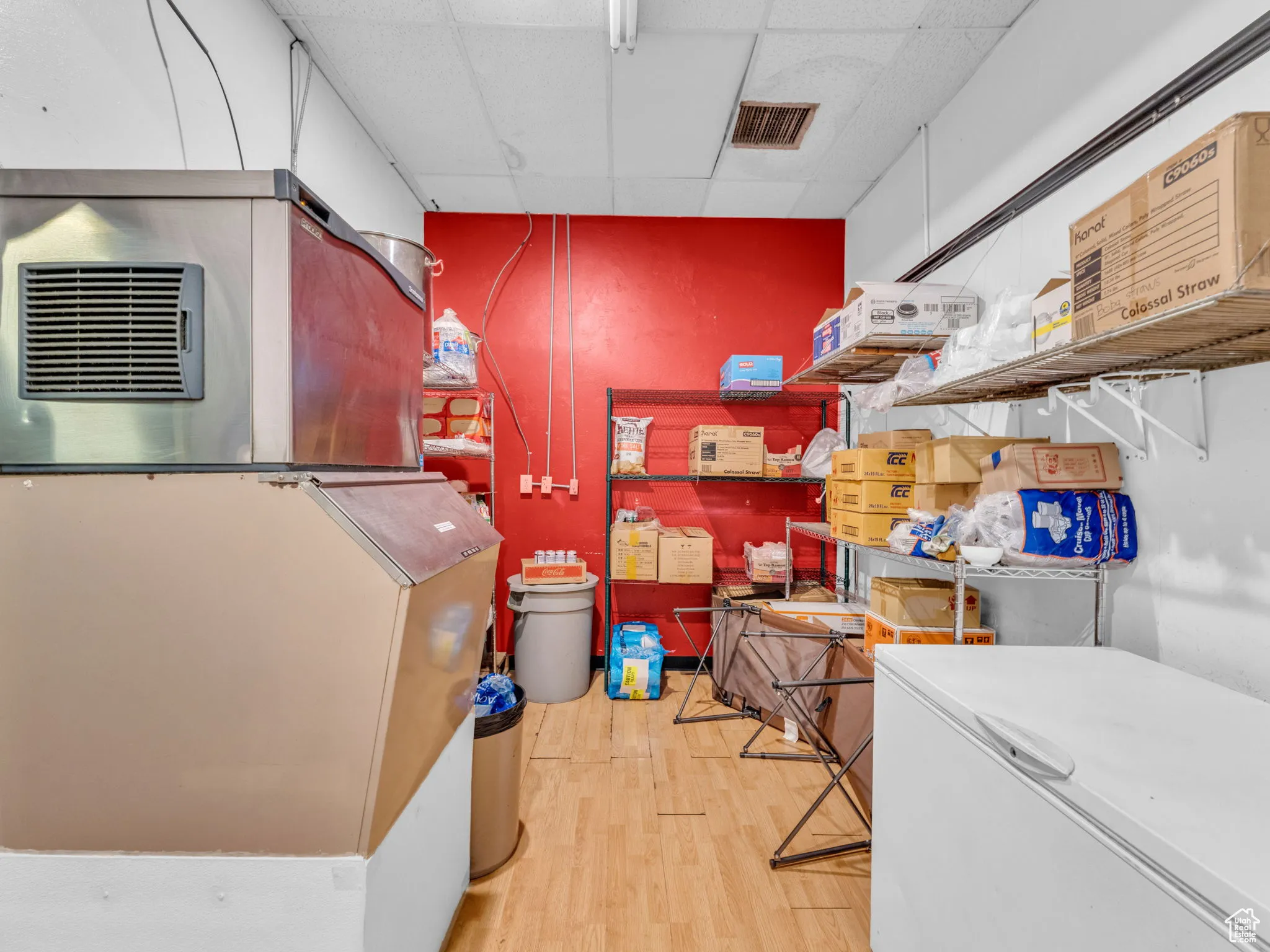 View of storage room