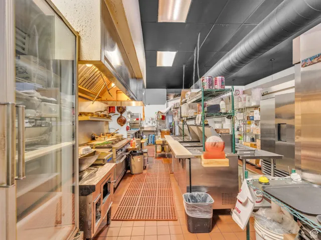 Misc room with tile patterned floors