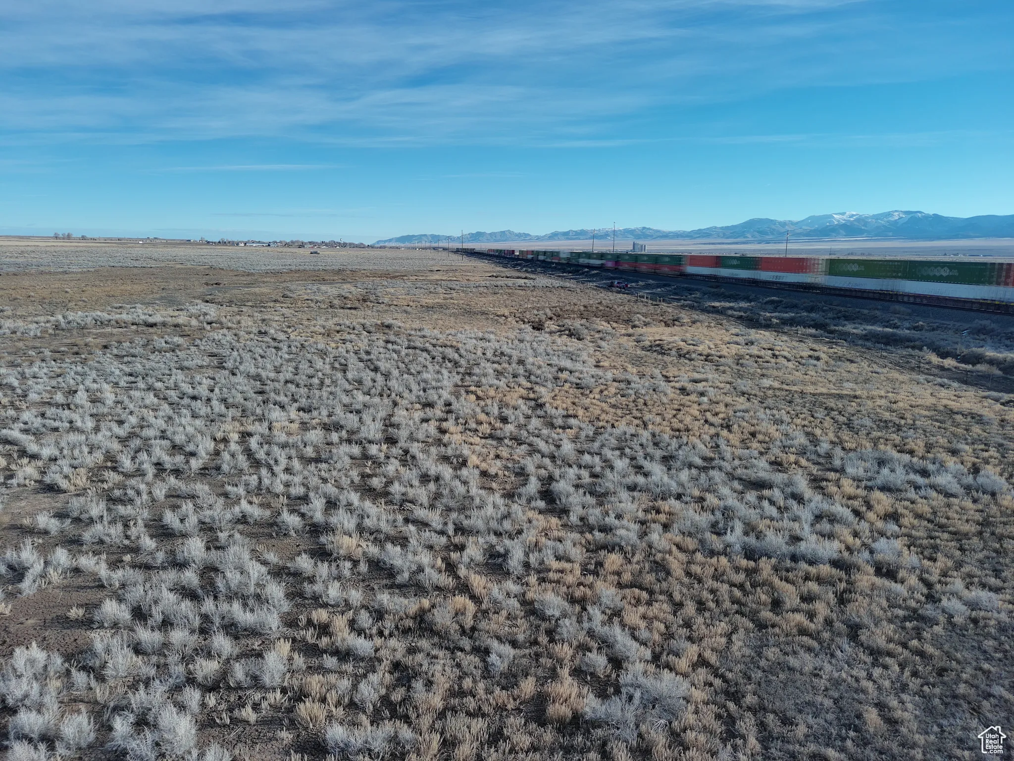 Water view with mountains