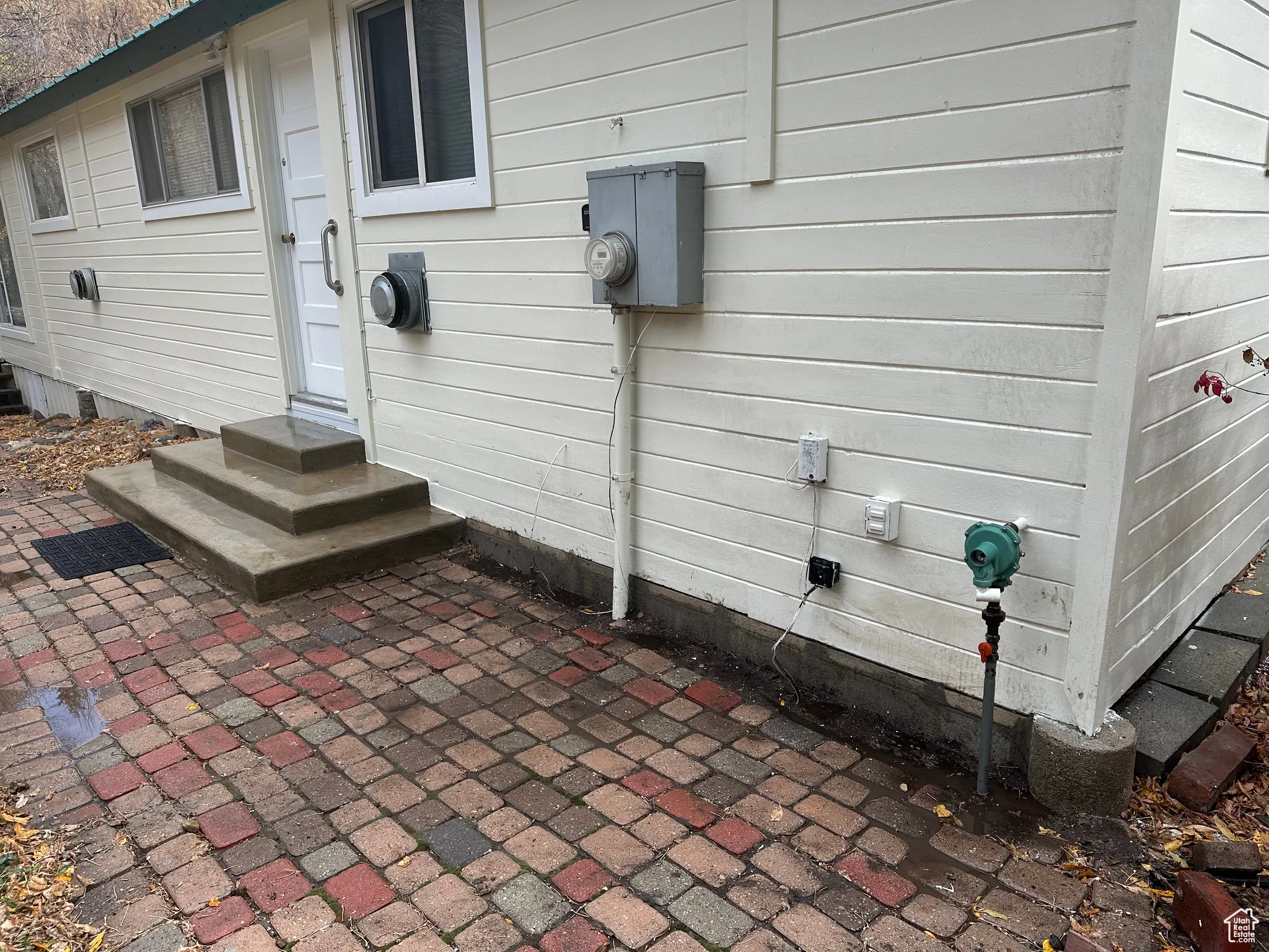 View of exterior entry