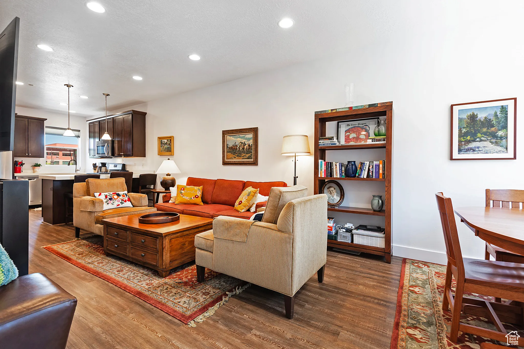 Great Room and Dining Area