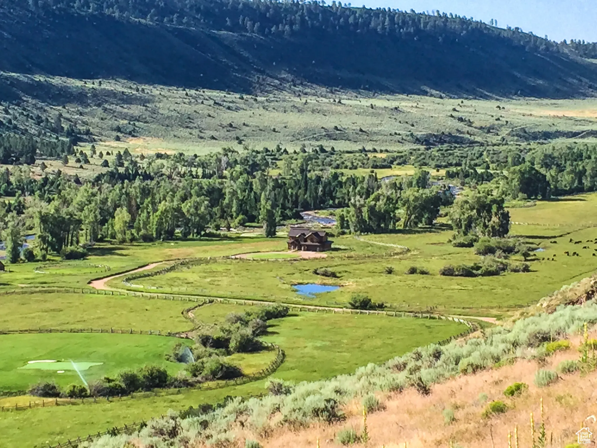 Crystal Ranch from the Gate