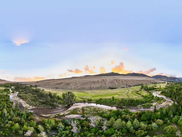 Aerial view of Riparian Corridor