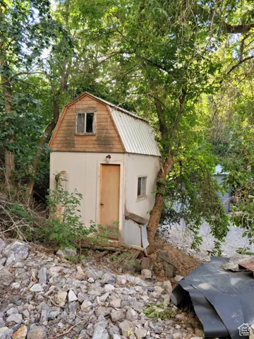 View of playhouse