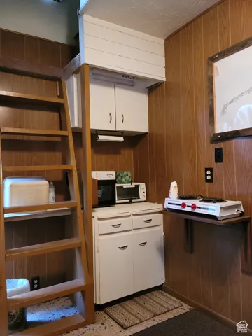 Interior space of playhouse