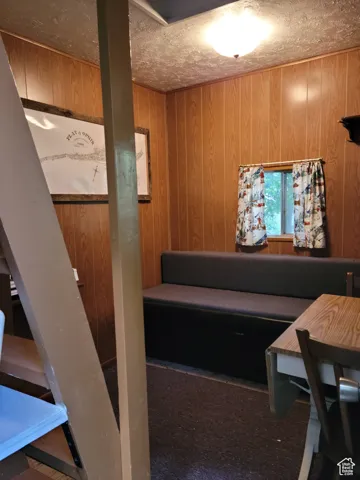 Interior space of playhouse