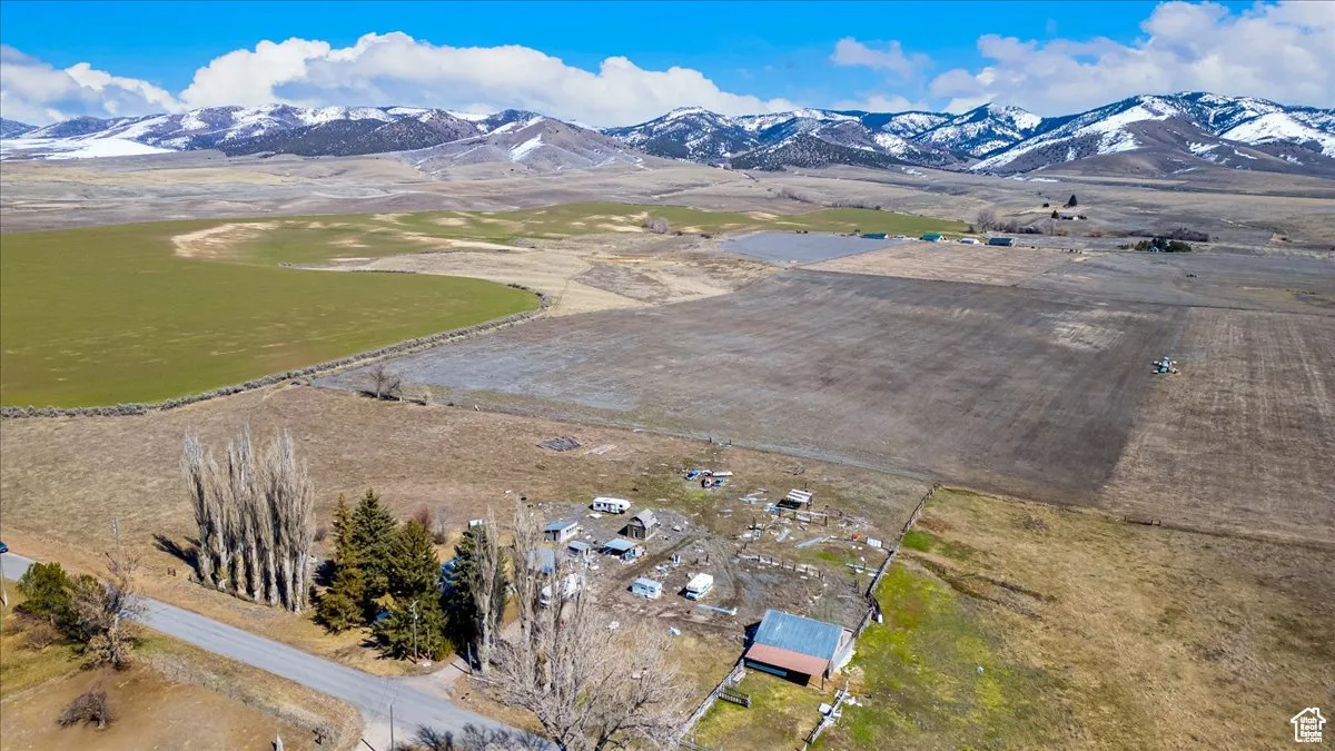 View of mountain backdrop