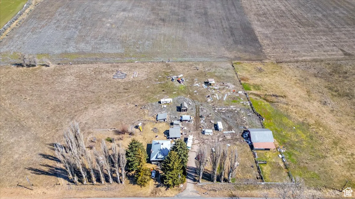 Aerial view of property's location