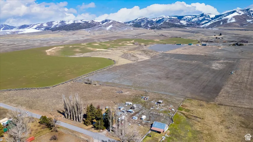 Drone / aerial view of mountains