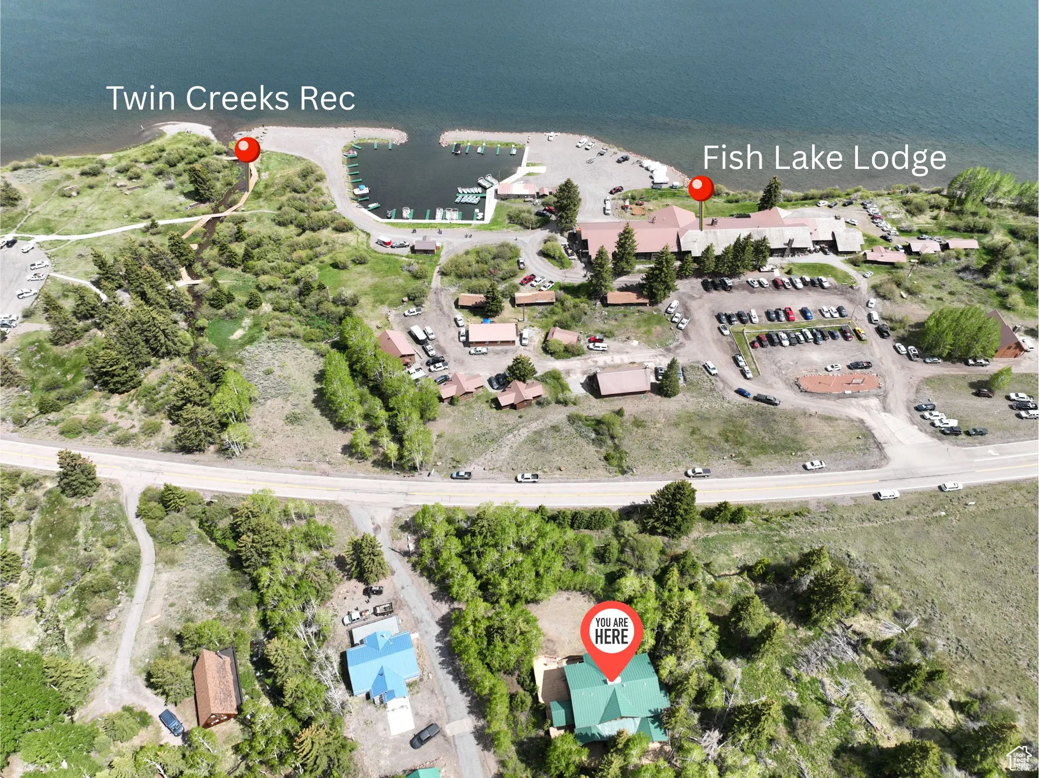 View of property location featuring a nearby body of water