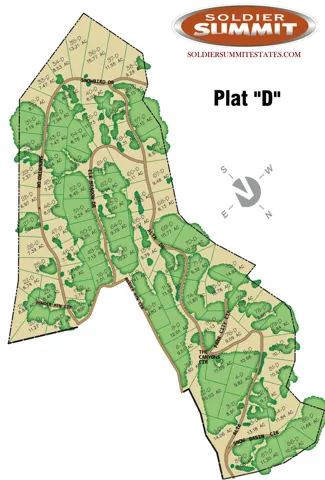Soldier Summit Estates Plat Map