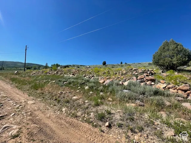View of mountain background