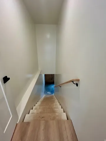 View of stairway