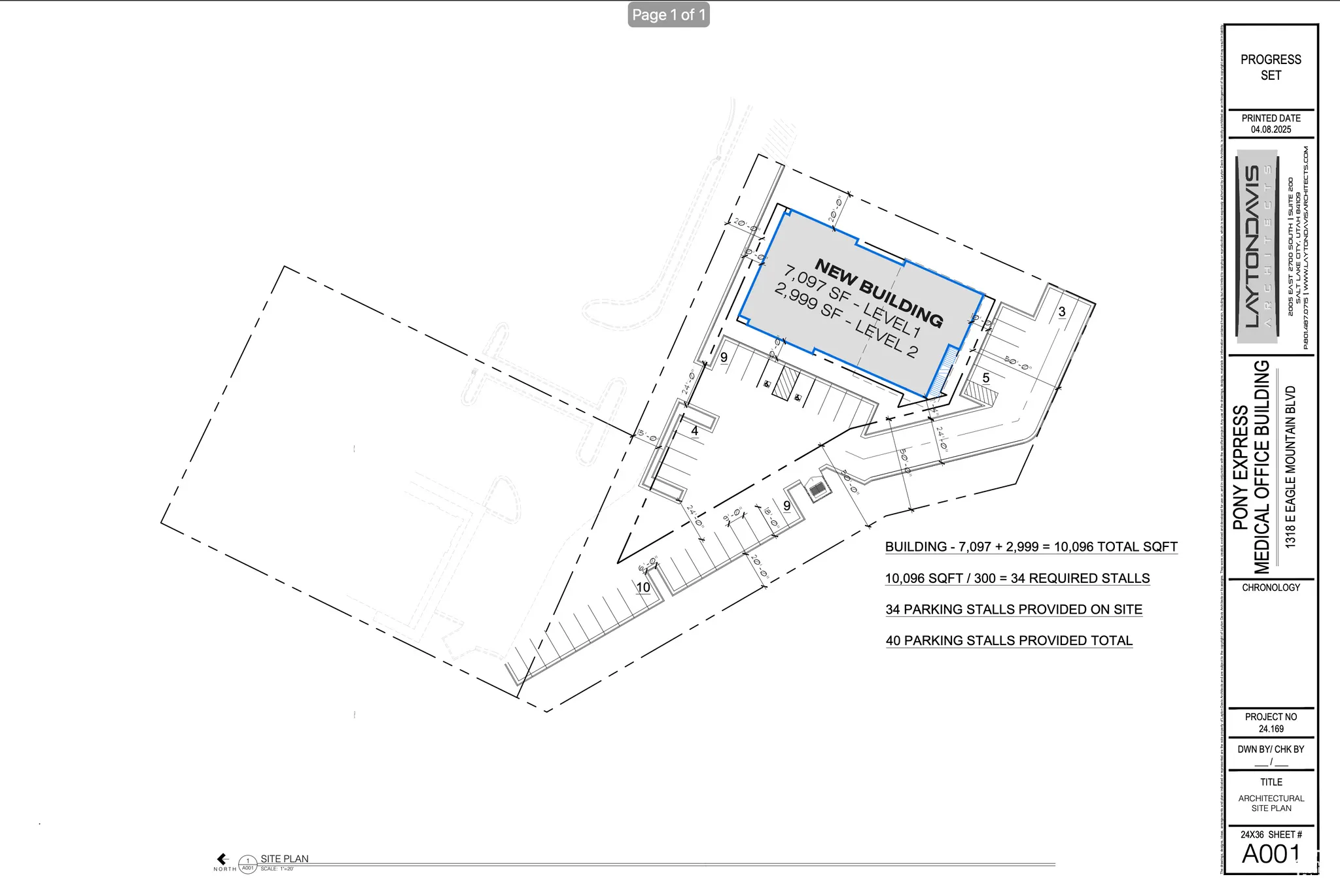 Survey map / technical document