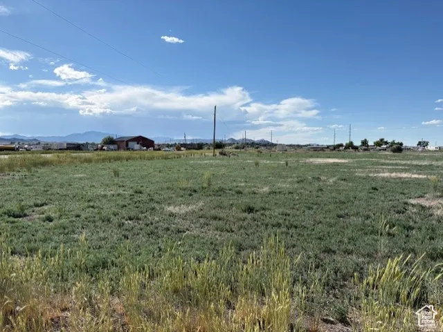 View of yard featuring a view of rural / pastoral area