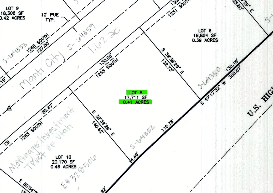 Survey map / technical document