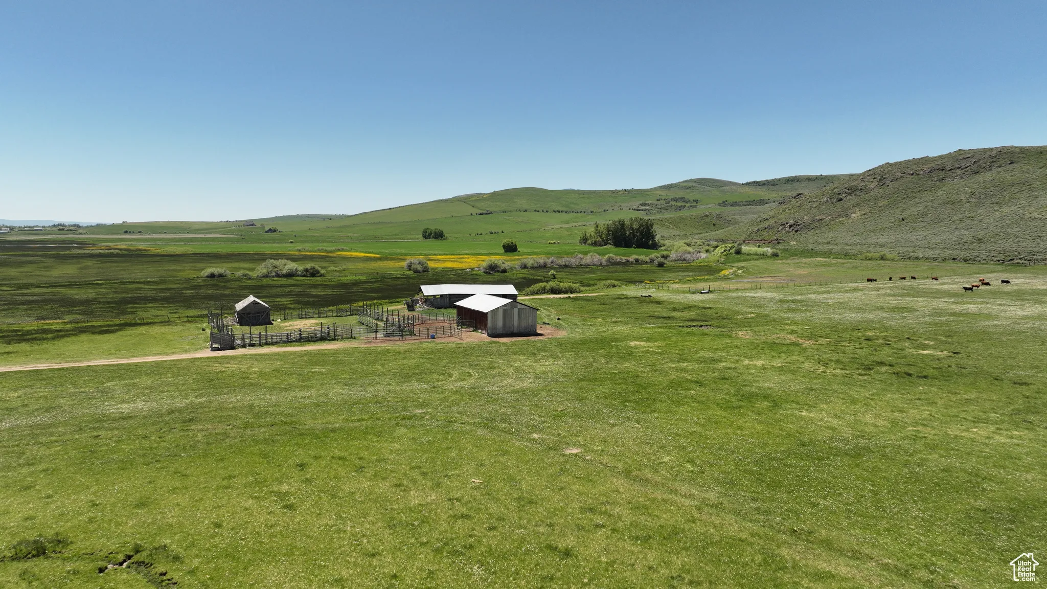 Mountain view featuring rural landscape