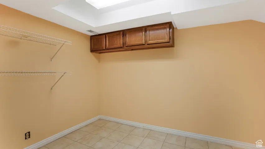 View of spacious closet