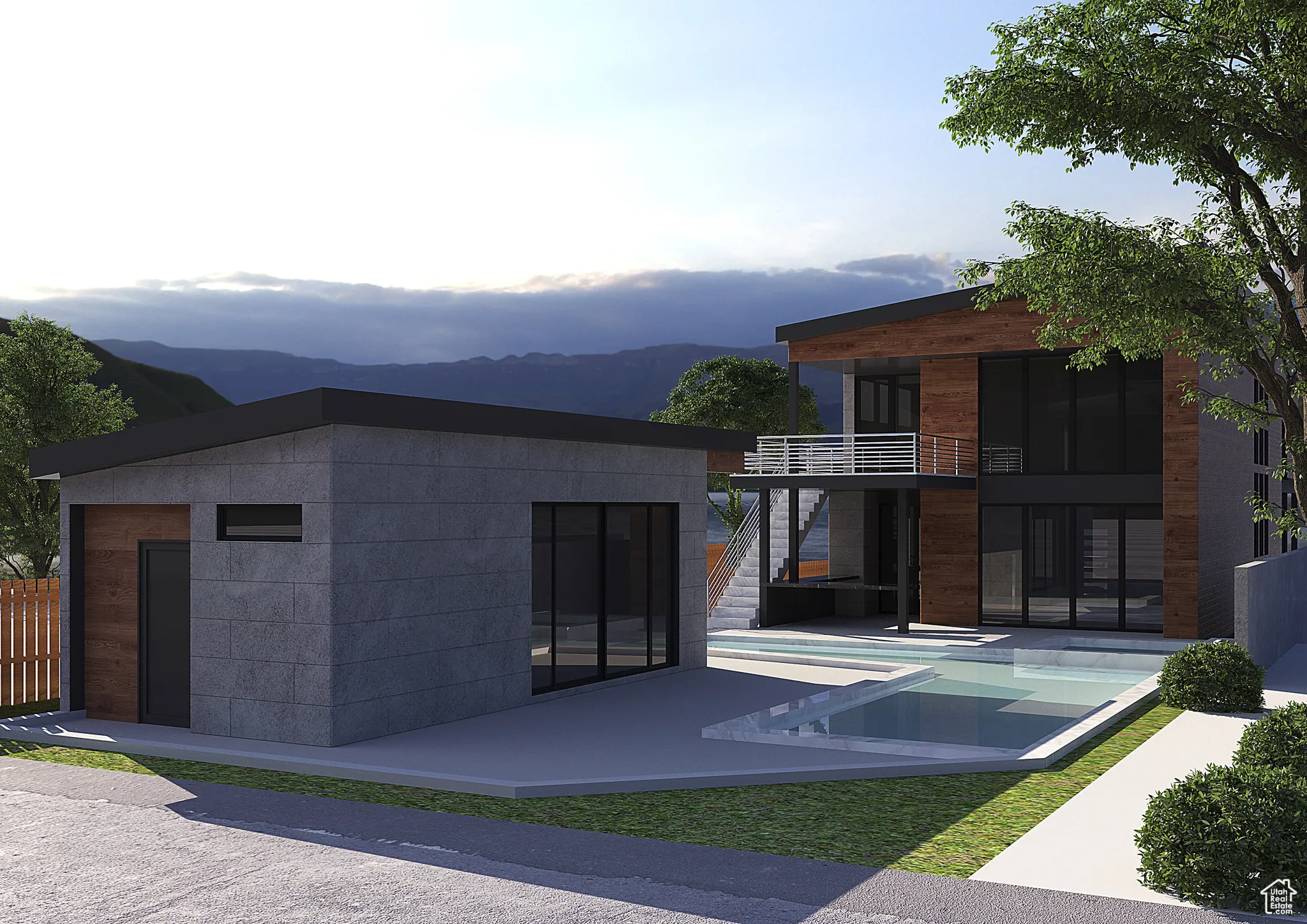 Rendering, Reer View