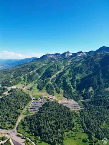 VIEW OF SNOW BASIN SKI RESORT