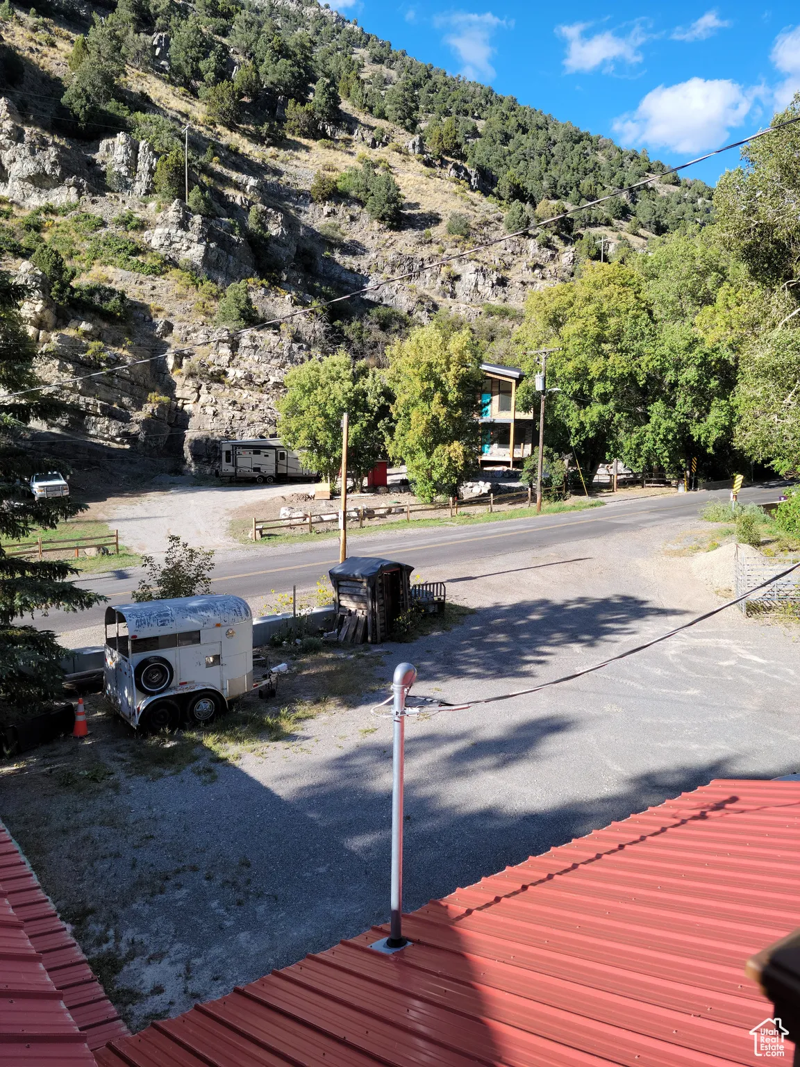 View from rooftop deck