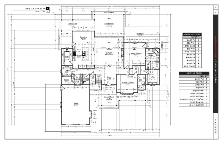 View of room layout