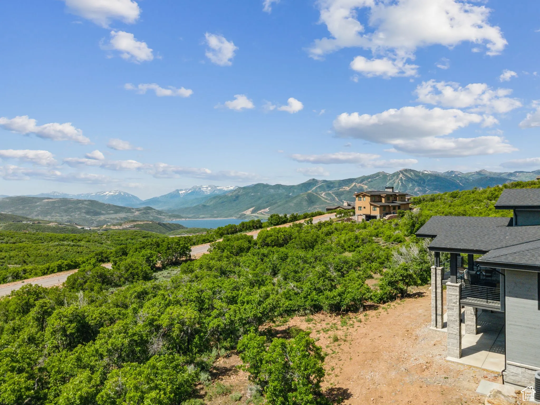 View of mountain backdrop