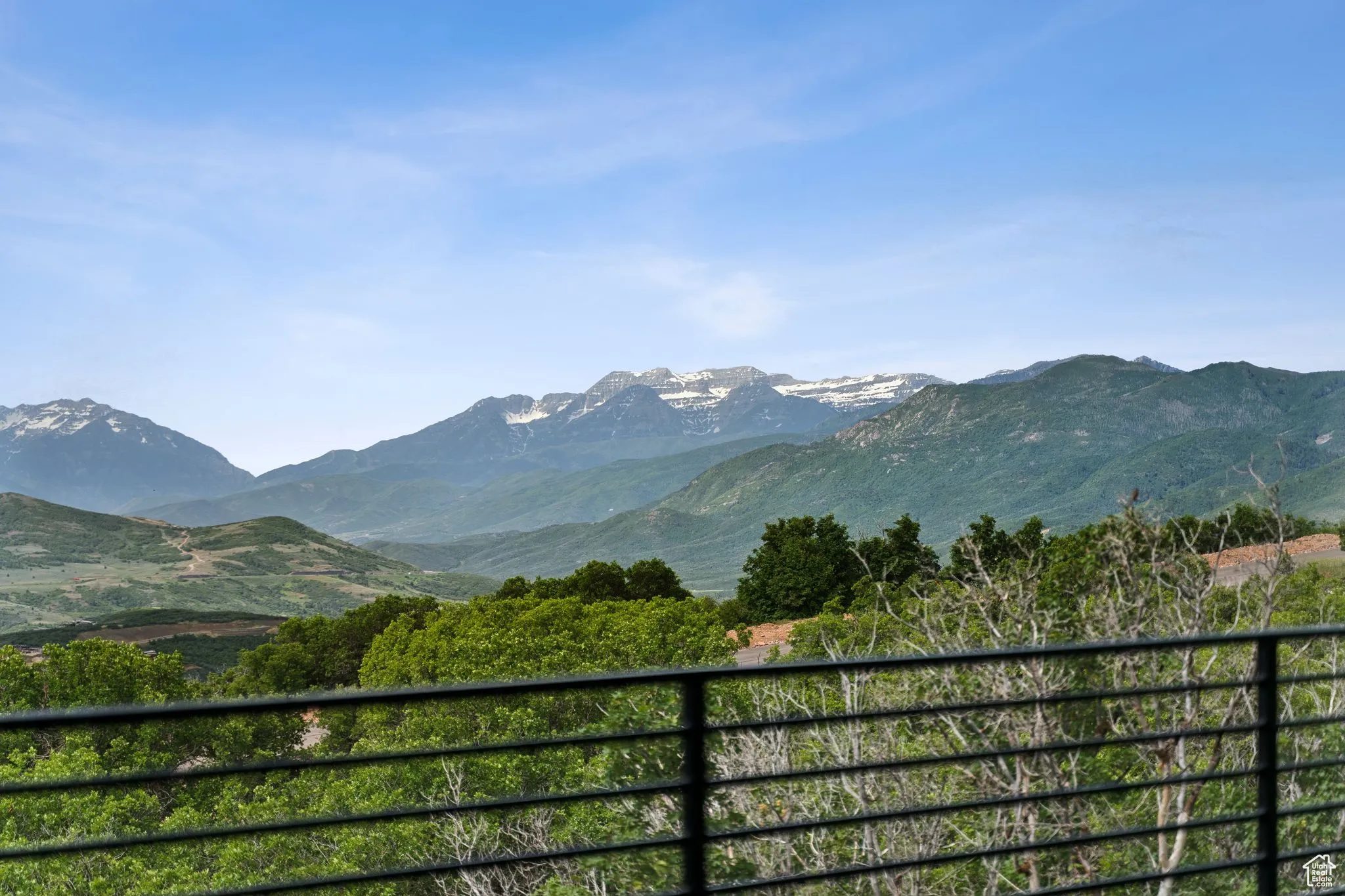 View of mountain background