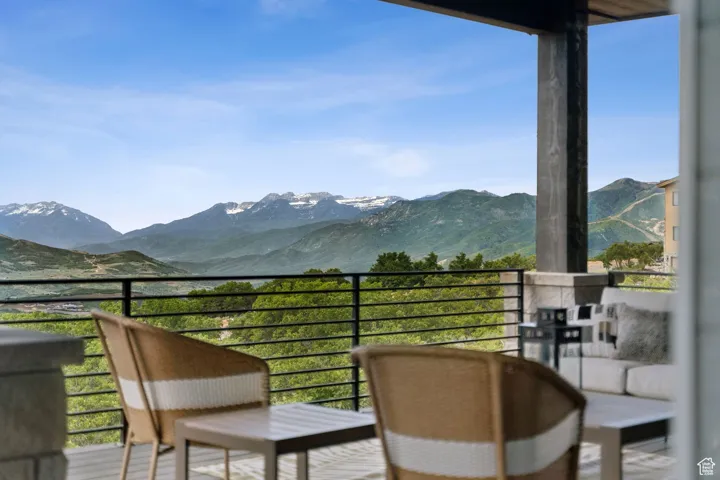 View of mountain backdrop