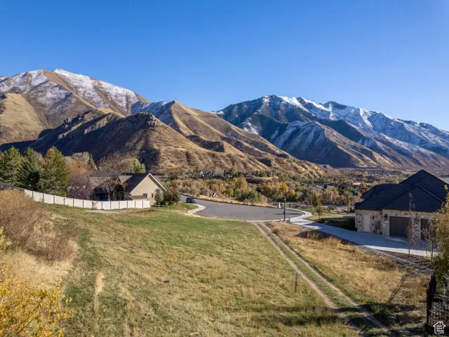 View of mountain background