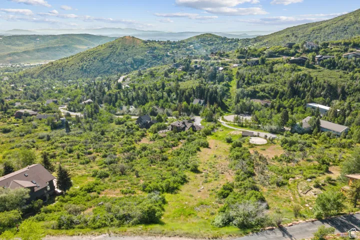 Drone / aerial view of mountains