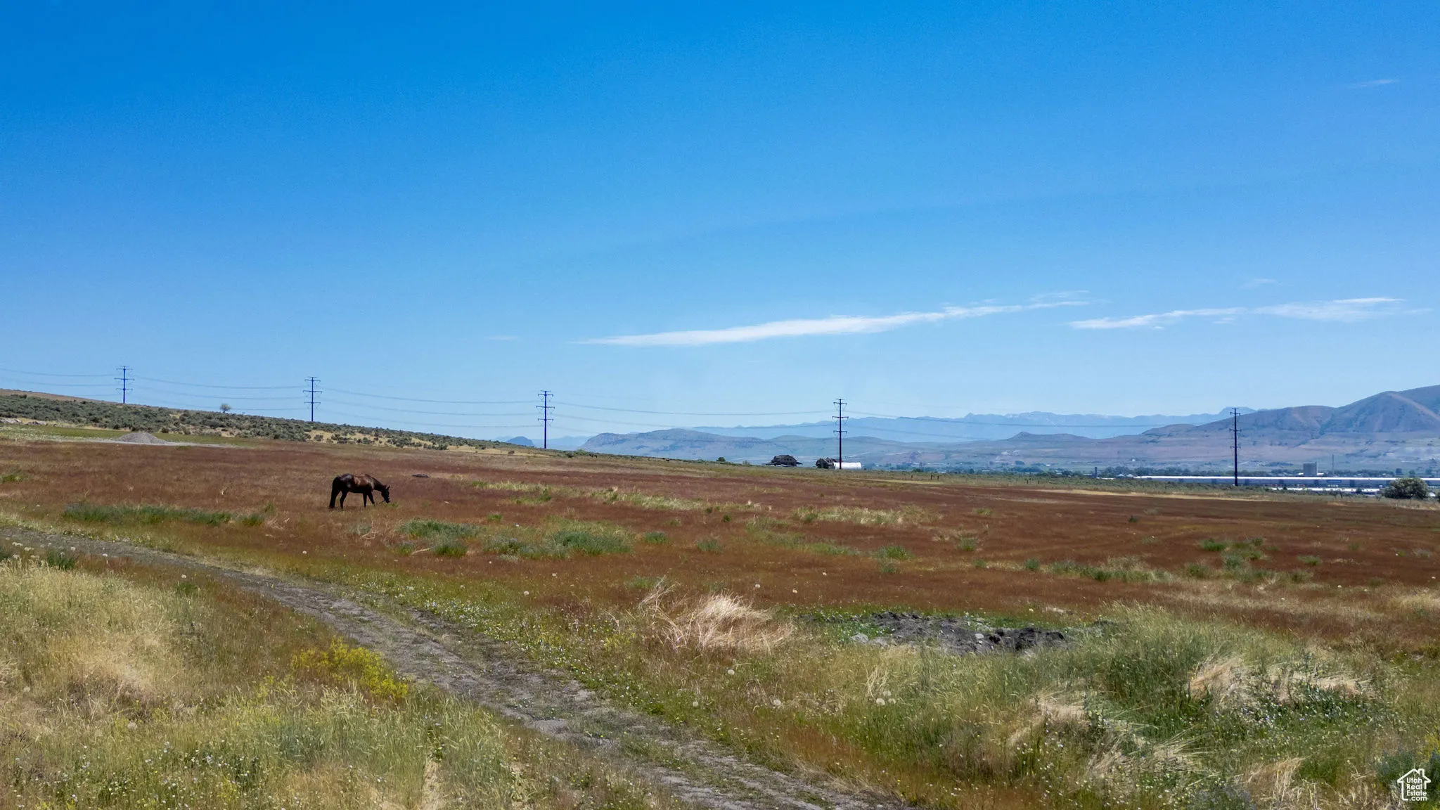 Mountain view featuring rural landscape