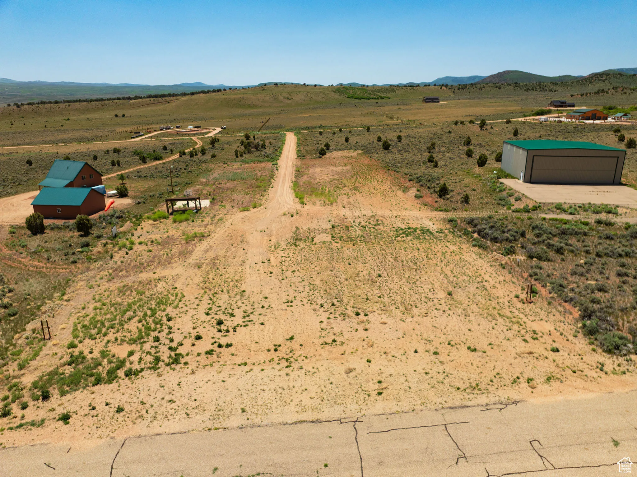 Drone Views - 5 Acre Thunder Ridge Land