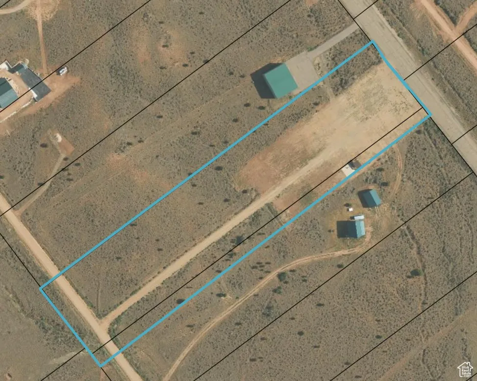 Map showing approx. boundary lines