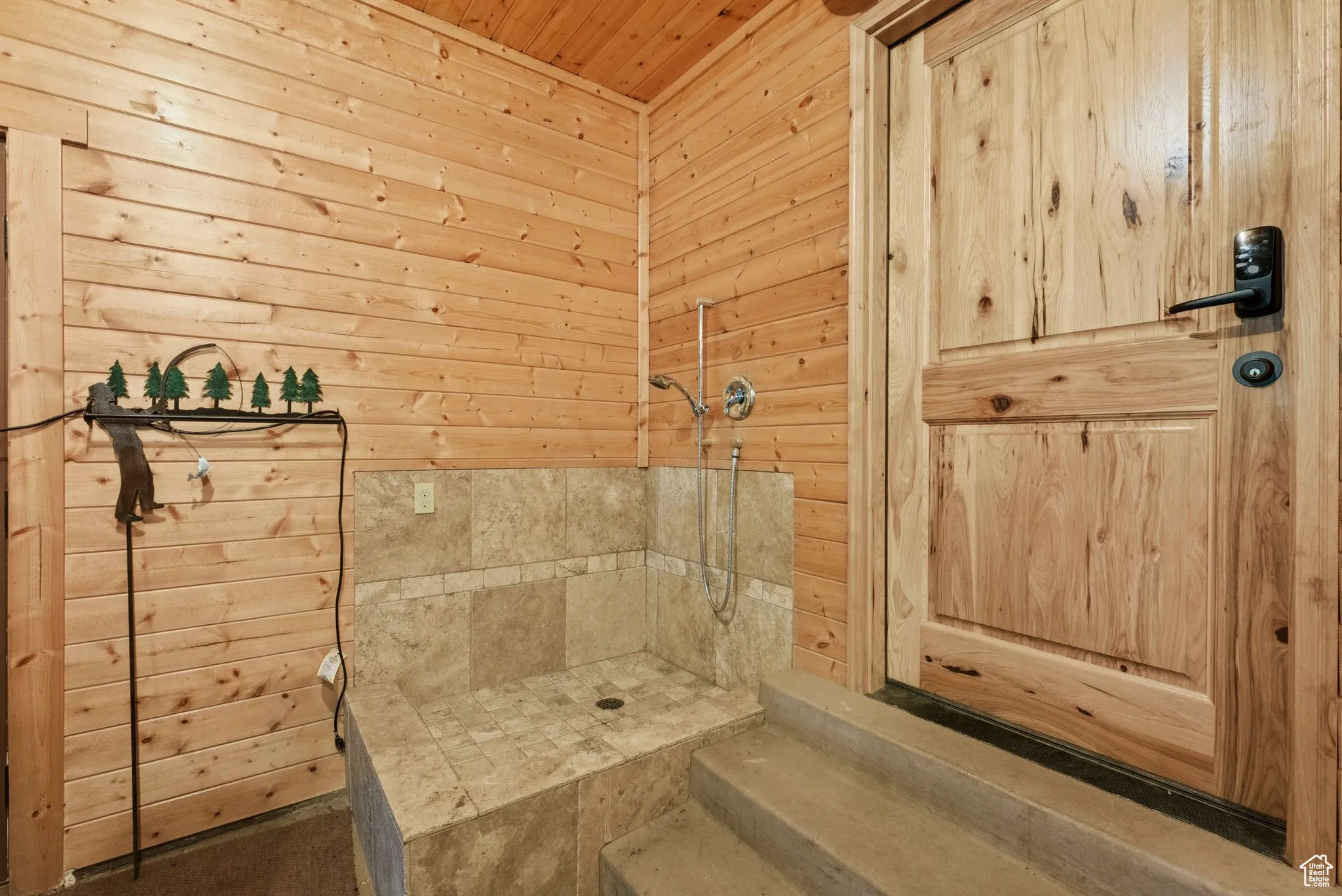 Dog wash in attached garage