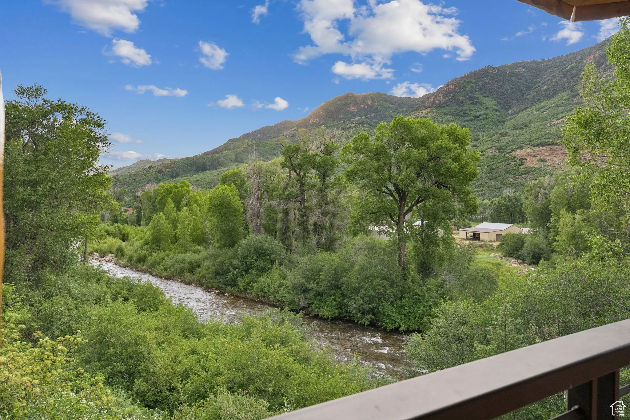 View of mountain background