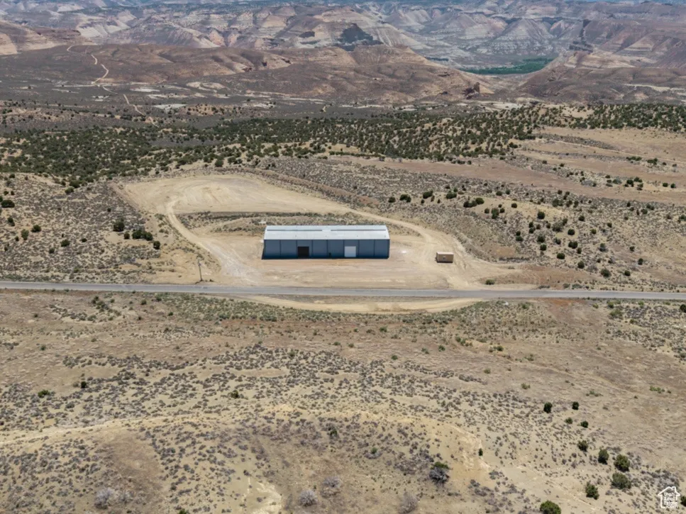 View of rural area featuring a desert landscape