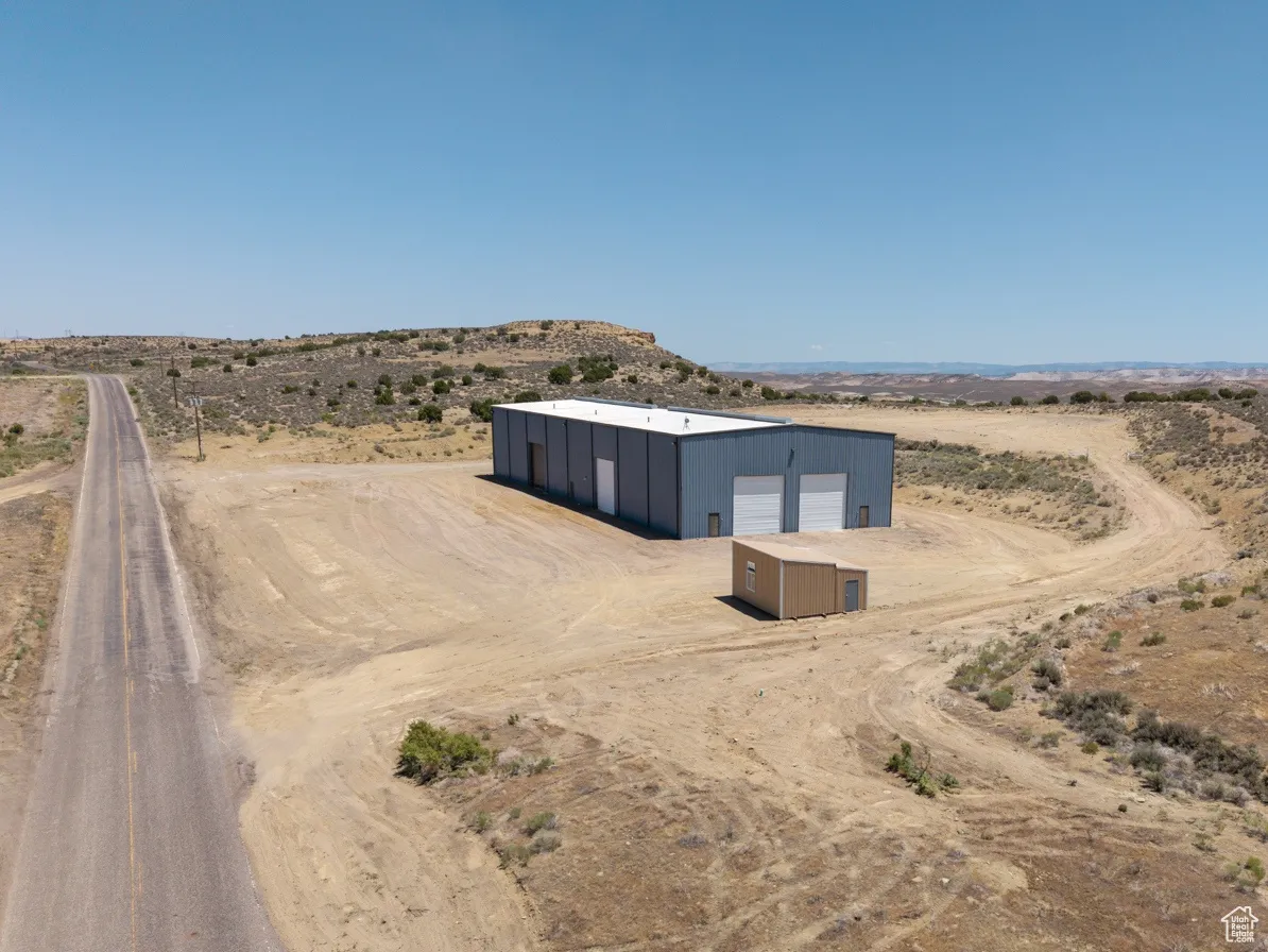 View of rural area featuring a desert landscape