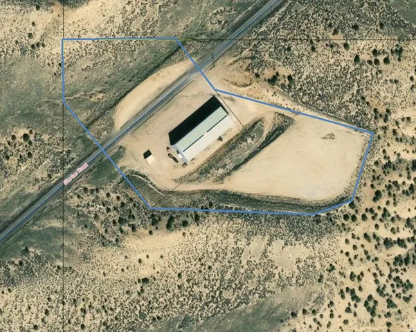 Map / location with property parcel outlined