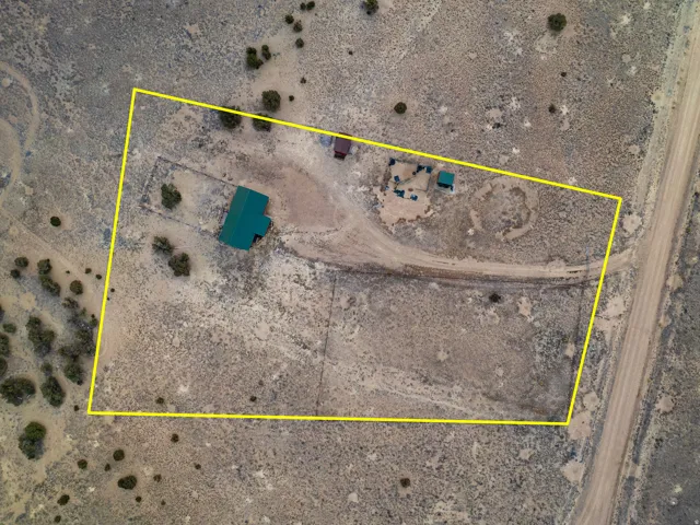 Map / location with property parcel outlined