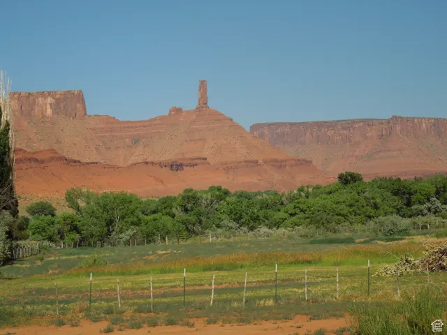 Mountain view featuring rural landscape