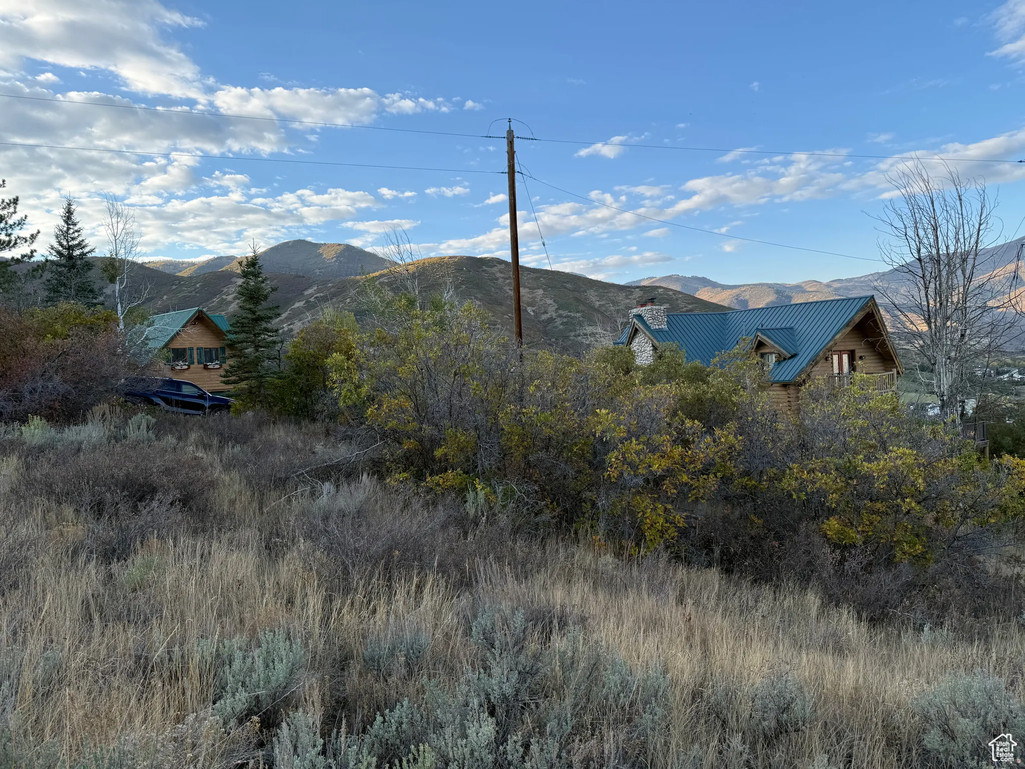 View of mountain backdrop