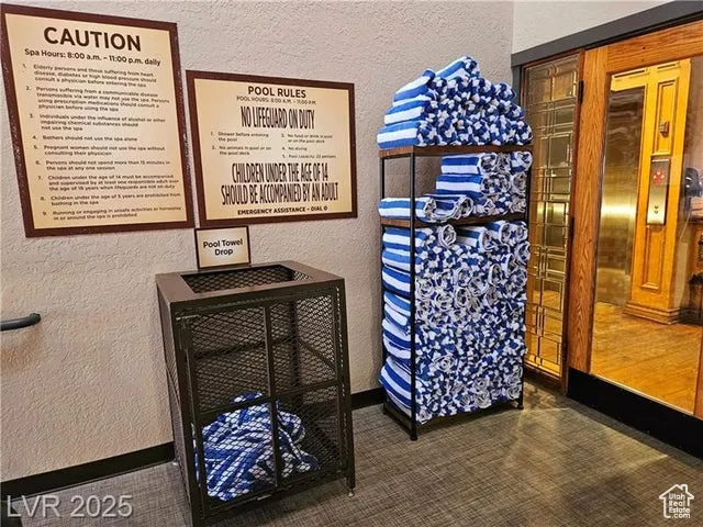 Detailed view of a textured wall