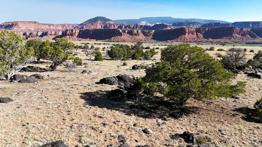 View of mountain backdrop