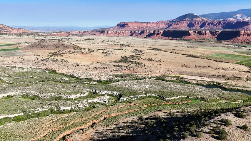Mountain view featuring rural landscape