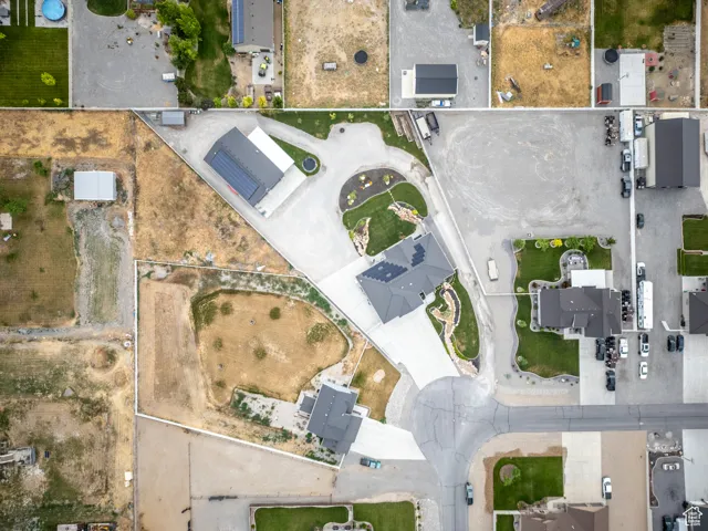 Aerial overview of property's location