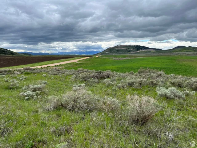 Mountain view featuring rural landscape